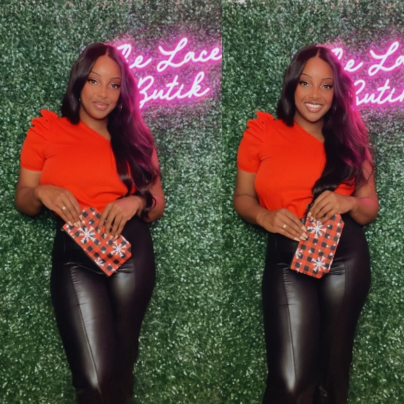 Asymmetric Puff Sleeve Blouse - Picture 7 of 7